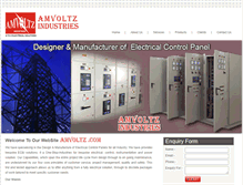 Tablet Screenshot of amvoltz.com